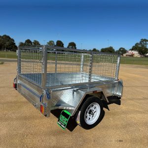 6x4 Heavy Duty Trailer | Single Axle | 900mm Cage