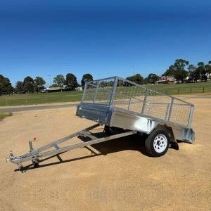 8x5 Heavy Duty Trailer | Single Axle | 900mm Cage