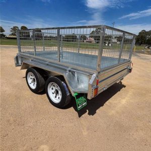 8x5 Heavy Duty Trailer | Dual Axle | 600mm Cage